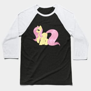 Gleeful Fluttershy Baseball T-Shirt